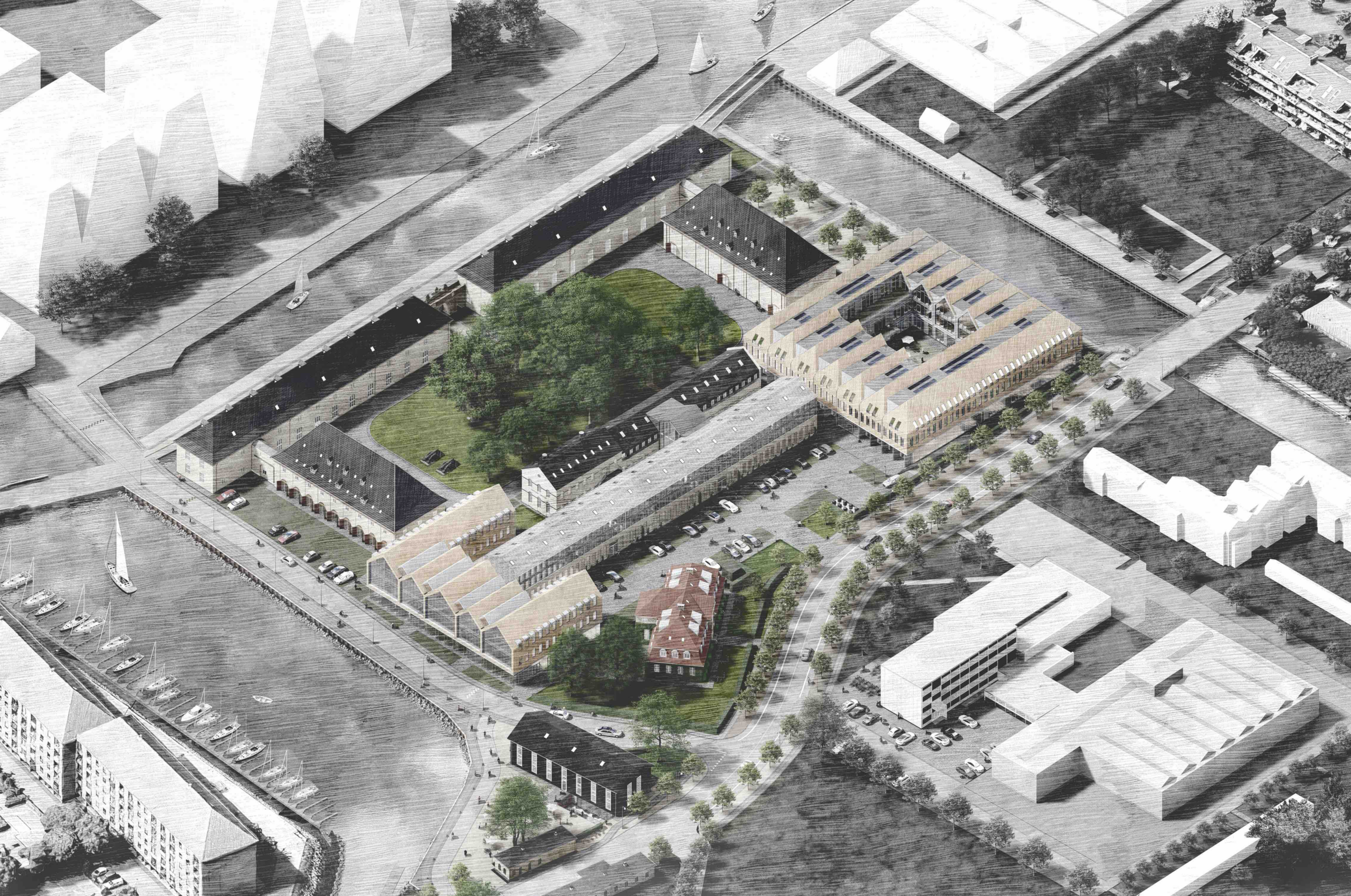 Kuglegården Oversigtskort